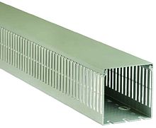 Кабель-канал перфорированный DKC Quadro TDG 75x50мм (2000мм) серый (уп. 24м.)