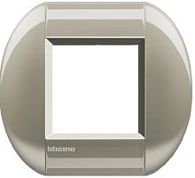 Рамка овальная Legrand BTicino LivingLight 2 мод Титан 