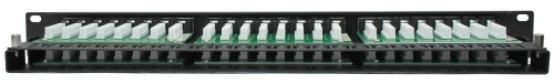 Патч-панель Netko 48 портов IPTB48-CEC KT, 1U, Krone Type, L картинка фото 4