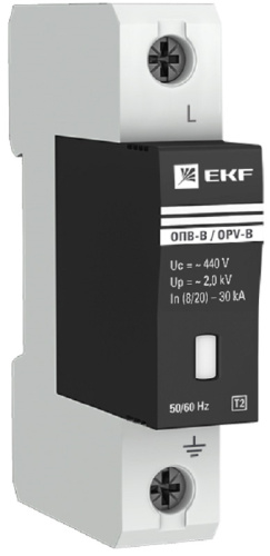Ограничитель импульсных напряжений УЗИП EKF PROxima ОПВ-B 1п L-N классI+II 30кА с NFC, EKF, купить, цена, доставка, безопасность Ограничитель импульсных напряжений УЗИП EKF PROxima ОПВ-B 1п L-N классI+II 30кА с NFC EKF — купить по цене от 3 255 ₽ | ПрофБезопасность