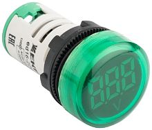 Индикатор значения напряжения EKF PROxima ED16-22VD 22мм 220В IP54 зеленый