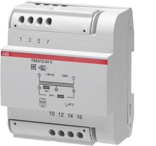 Трансформатор разделительной безопасности ABB TS63/12-24C