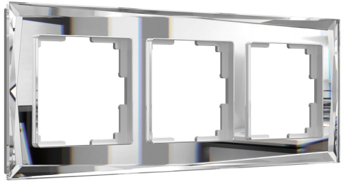 Рамка универсальная Werkel Diamant 3-м. стекло зеркальный картинка