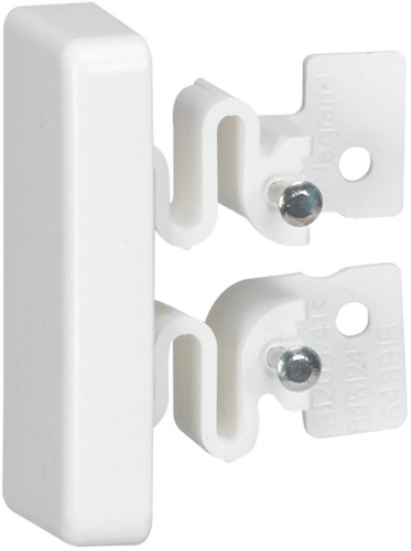 Заглушка для мини-плинтуса Legrand DLPlus 40x20мм белый 