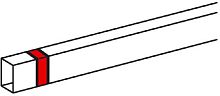 Накладка на стык для кабель-канала Legrand Metra 20x12мм белый  картинка