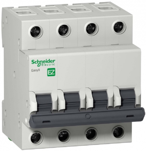 Выключатель автоматический Schneider Electric Easy9 4п 32А C 4.5кА  фото 2