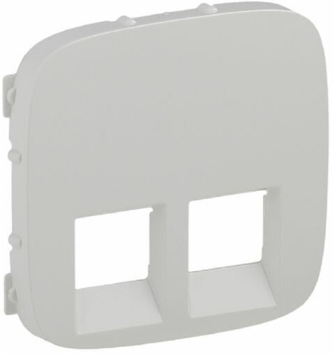 Лицевая панель Legrand Valena Allure для 2-м. розетки RJ11/RJ45 белый Legrand — купить по цене от 119 ₽ | ПрофБезопасность