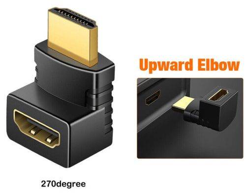 ORIENT C473 переходник HDMI M - HDMI F угловой фото 2