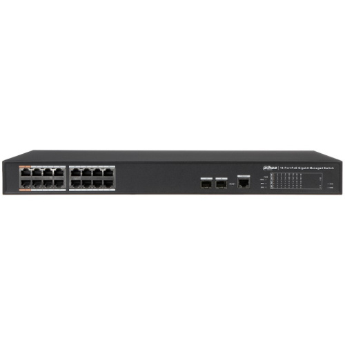 Коммутатор Dahua DH-PFS4218-16GT-240 PoE фото 3