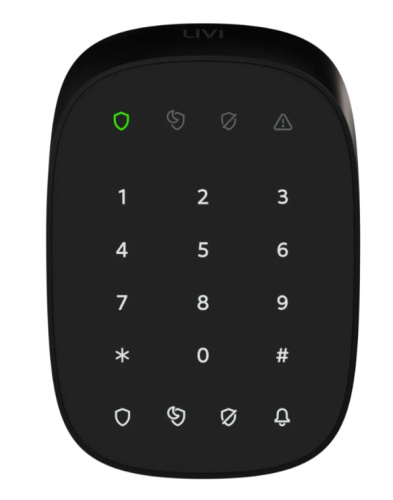 Сенсорная клавиатура Livi Keypad KB Стелс НПП — купить по цене от  | ПрофБезопасность