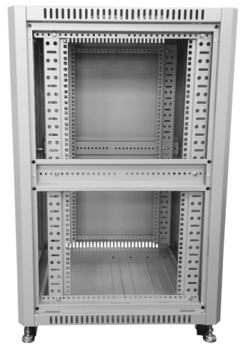 Шкаф напольный 19″ Netko Optima 18U (600х800х957) серый, разобранный фото 2