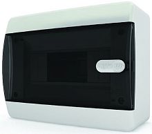 Бокс пластиковый Tekfor ЩРН-П-8 CNK 40-08-1 (170х218х102мм) IP41 прозрачная дверца