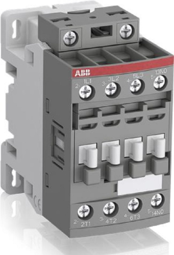 Контактор ABB AF09-30-10-13 3п 3НО 9А с универсальной катушкой 100-250B AC/DC