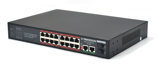 Коммутатор Tmnvision TM-7216/1000 PoE фото 4