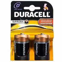 Элемент питания Duracell LR20 Basic BL2 D (цена за 1 шт.) (батарейка)