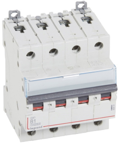 Выключатель автоматический Legrand DX3-E 10000 4п 1А B 16кА