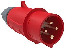 Вилка кабельная переносная IEK Magnum ССИ-014 16А 3Р+РЕ 400В IР44 красный IEK — купить по цене от 570 ₽ | ПрофБезопасность