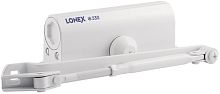 Дверной доводчик Нора-М 330 Lonex белый Нора-М — купить по цене от 1&nbsp;490 ₽ | ПрофБезопасность