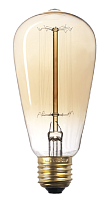 Лампа накаливания JazzWay RETRO ST64 Цилиндр Е27 220В 40Вт 400Лм 2700К 64х139мм JazzWay — купить по цене от 177 ₽ | ПрофБезопасность