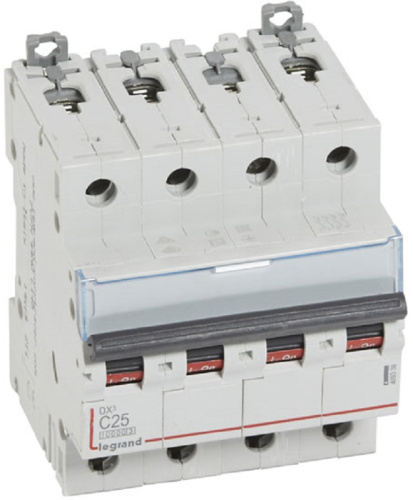 Выключатель автоматический Legrand DX3-E 10000 4п 25А C 16кА