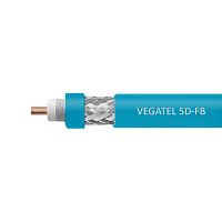 Кабель радиочастотный Vegatel 5D/FB Cu PVC (100м) ГОСТ, синий картинка