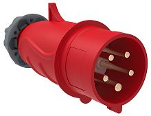Вилка кабельная переносная IEK Magnum ССИ-015 16А 3Р+РЕ+N 400В IР44 красный IEK — купить по цене от 890 ₽ | ПрофБезопасность