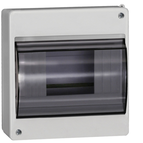 Бокс IEK Krepta 3 КМПн 2/6 146x136x83 IP30 для 6 автоматов с прозрачной крышкой
