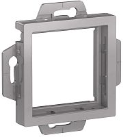 Адаптер Systeme Electric AtlasDesign 45 для механизмов Unica алюминий