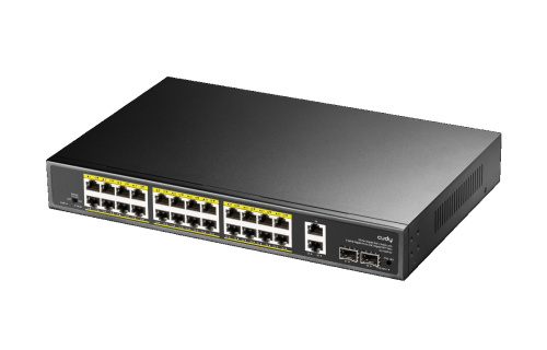 Коммутатор Cudy GS1026PS2 PoE 300Вт фото 2 Коммутатор Cudy GS1026PS2 PoE 300Вт фото 2