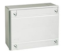 Коробка распределительная DKC ОП 300x220x120мм IP56 с гладкими стенками серый картинка