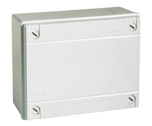 Коробка распределительная DKC ОП 300x220x120мм IP56 с гладкими стенками серый