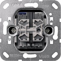Выключатель с подсветкой без накладки без рамки Gira System55 2-кл. Gira — купить по цене от 2&nbsp;450 ₽ | ПрофБезопасность