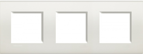 Рамка прямоугольная Legrand BTicino LivingLight 6 мод белый картинка