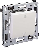 Переключатель без рамки DKC Avanti 1-кл. проходной белое облако