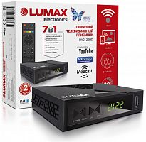 Цифровой эфирный IPTV приемник LUMAX DV2122HD картинка