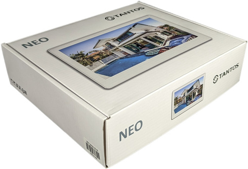 Монитор видеодомофона Tantos Neo HD SE белый фото 3
