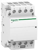Контактор модульный Schneider Electric Acti9 iСТ 3п 4НО 40А 230В АС