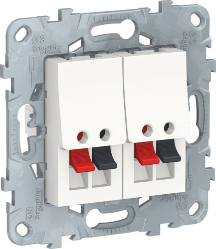 Розетка аудио без рамки Schneider Electric Unica New 2-м. белый, Schneider Electric, купить, цена, доставка, безопасность Розетка аудио без рамки Schneider Electric Unica New 2-м. белый Schneider Electric — купить по цене от 1 922 ₽ | ПрофБезопасность