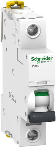 Выключатель автоматический Schneider Electric Acti9 iC60N 1п 2А D 6кА