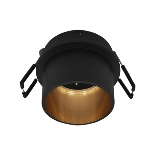 Светильник встраиваемый MaxLight CAST 90 BLACK 220В GU10 Черный/золото MaxLight — купить по цене от 615 ₽ | ПрофБезопасность