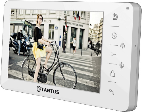 Монитор видеодомофона Tantos Amelie 4 белый Tantos — купить по цене от 13&nbsp;695 ₽ | ПрофБезопасность