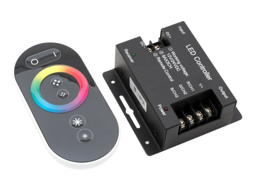 Контроллер для светодиодной RGB ленты 4LED (радио) 4L-RF-SENS-24A 12/24В 24А IP20 288/576Вт 4LED — купить по цене от 2&nbsp;000 ₽ | ПрофБезопасность