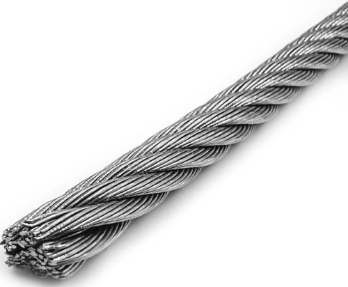 Трос для растяжки оцинкованный М4 DIN 3055