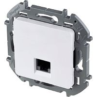 Розетка компьютерная без рамки Legrand Inspiria 1-м. RJ45 5e белый Legrand — купить по цене от 600 ₽ | ПрофБезопасность