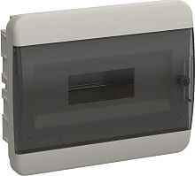 Бокс пластиковый TEKFOR IEK ЩРВ-П-12 (240х290х102мм) IP41 прозрачная дверца IEK — купить по цене от  | ПрофБезопасность
