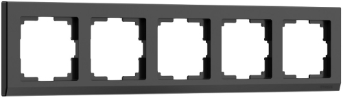 Рамка универсальная Werkel Stark 5-м. черный картинка