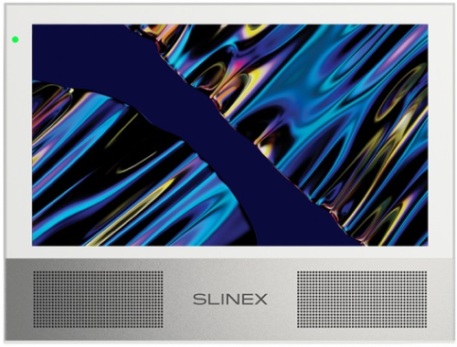 Монитор видеодомофона Slinex Sonik 7 Cloud белый/серебро картинка фото 3