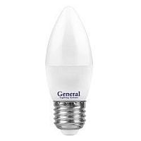 Лампа светодиодная General Свеча CF-7 E27 220В 10Вт 2700К General — купить по цене от 95 ₽ | ПрофБезопасность