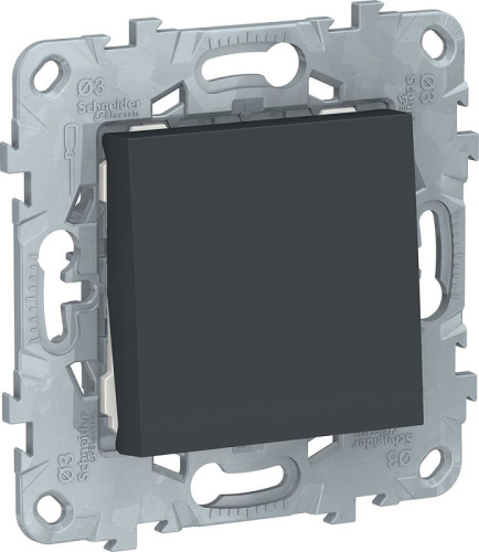 Выключатель без рамки Schneider Electric Unica New 1-кл. антрацит Schneider Electric — купить по цене от 529 ₽ | ПрофБезопасность