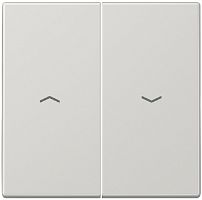 Лицевая панель Jung LS990 для 2-кл. выключателя жалюзи серый Jung — купить по цене от 5&nbsp;239 ₽ | ПрофБезопасность